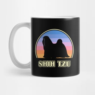 Shih Tzu Vintage Sunset Dog Mug